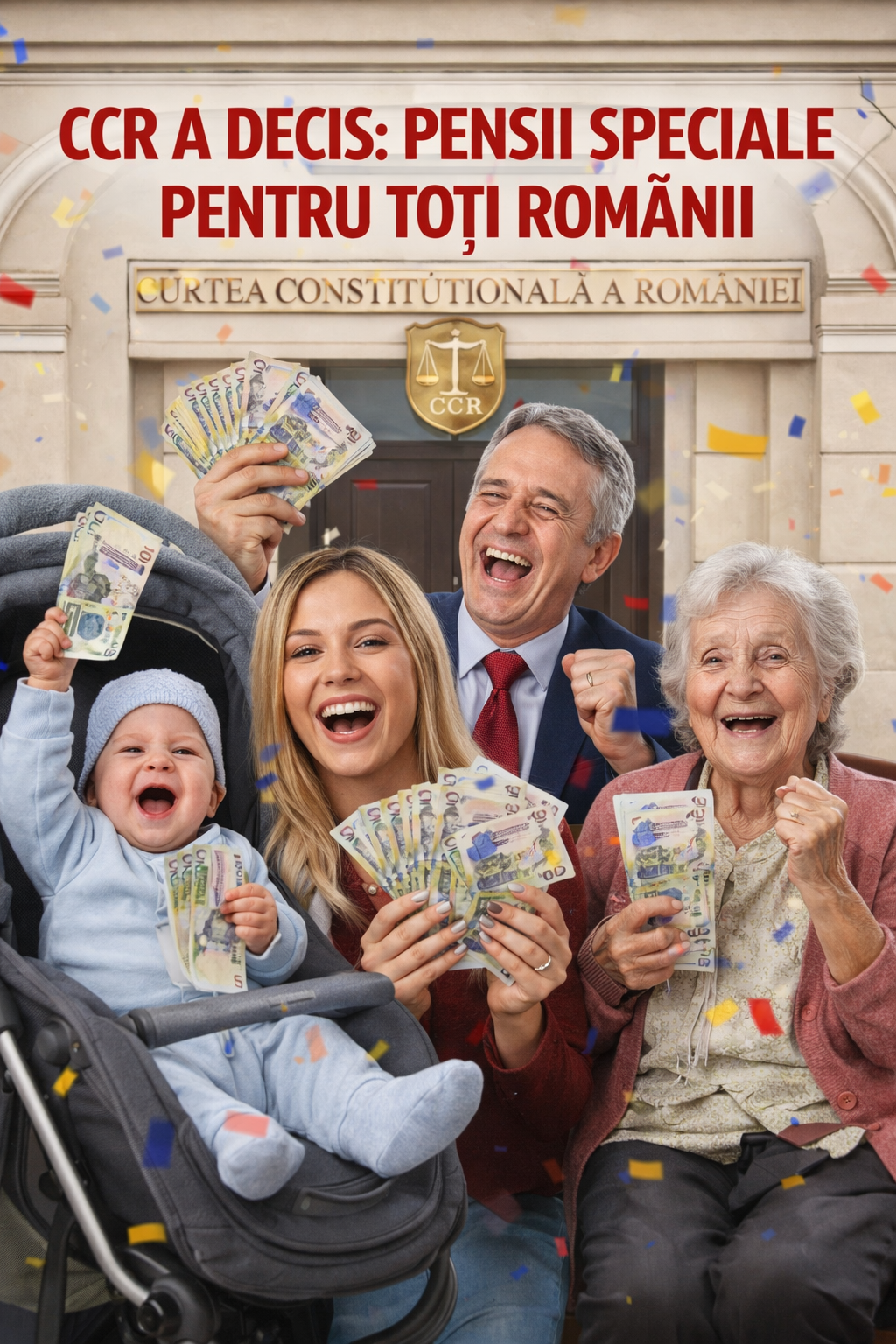 CCR a decis: Pensii speciale pentru toți românii