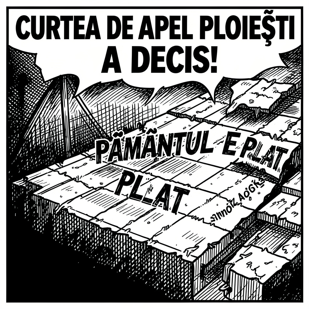 Curtea de Apel Ploiești a decis: Pământul e plat