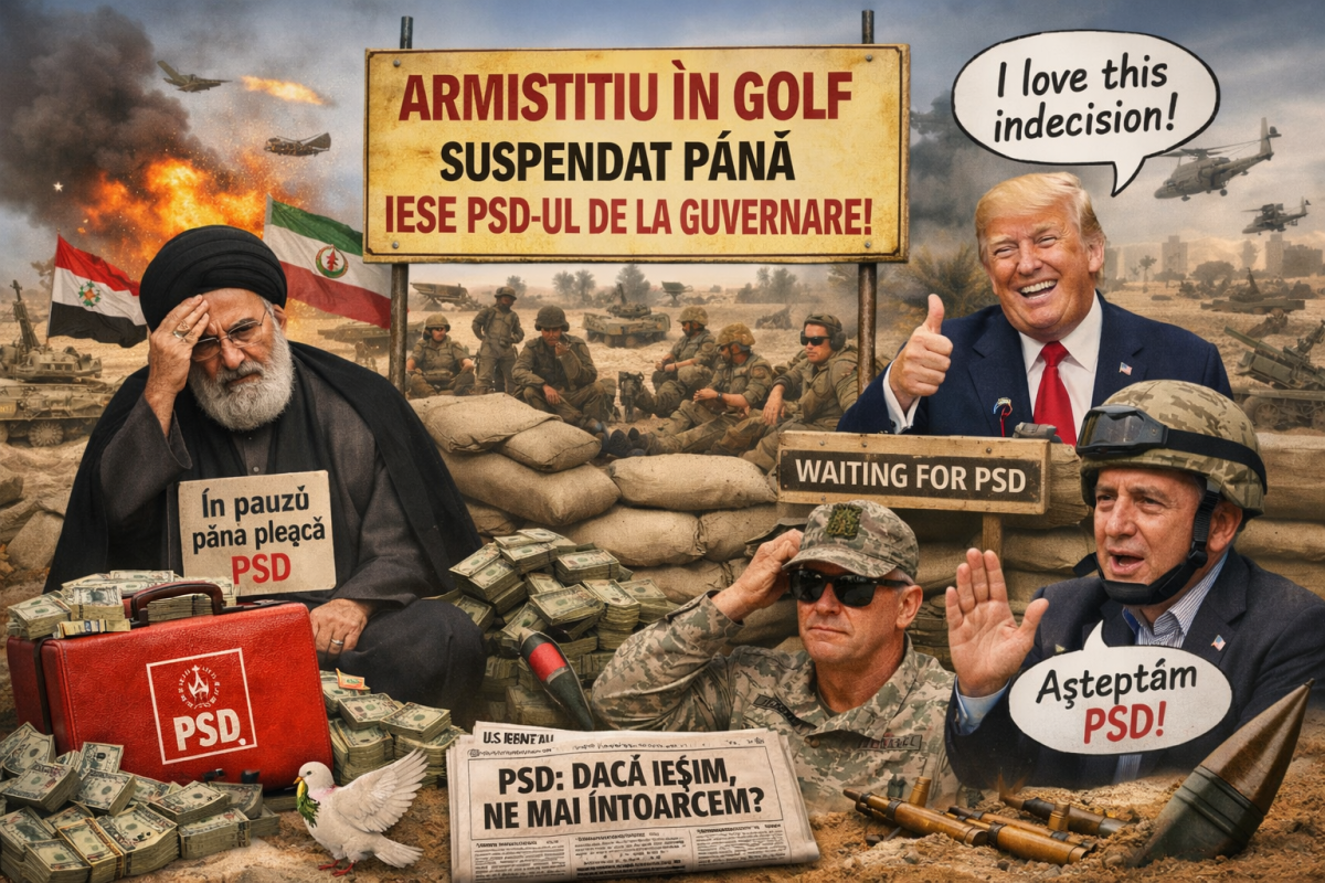 Armistițiu în războiul din Golf: se așteaptă ieșirea de la guvernare a PSD