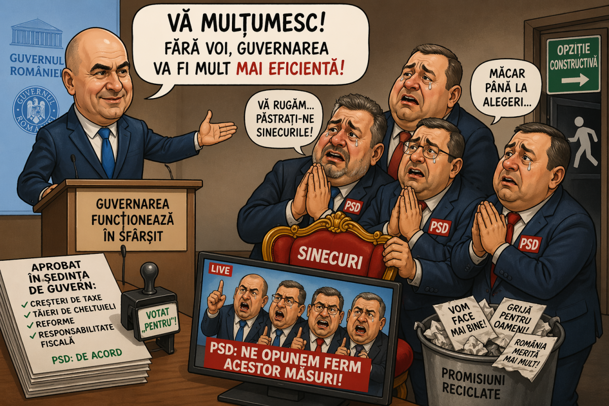 Bolojan mulțumește miniștrilor PSD: „Fără voi, guvernarea va fi mult mai eficientă"