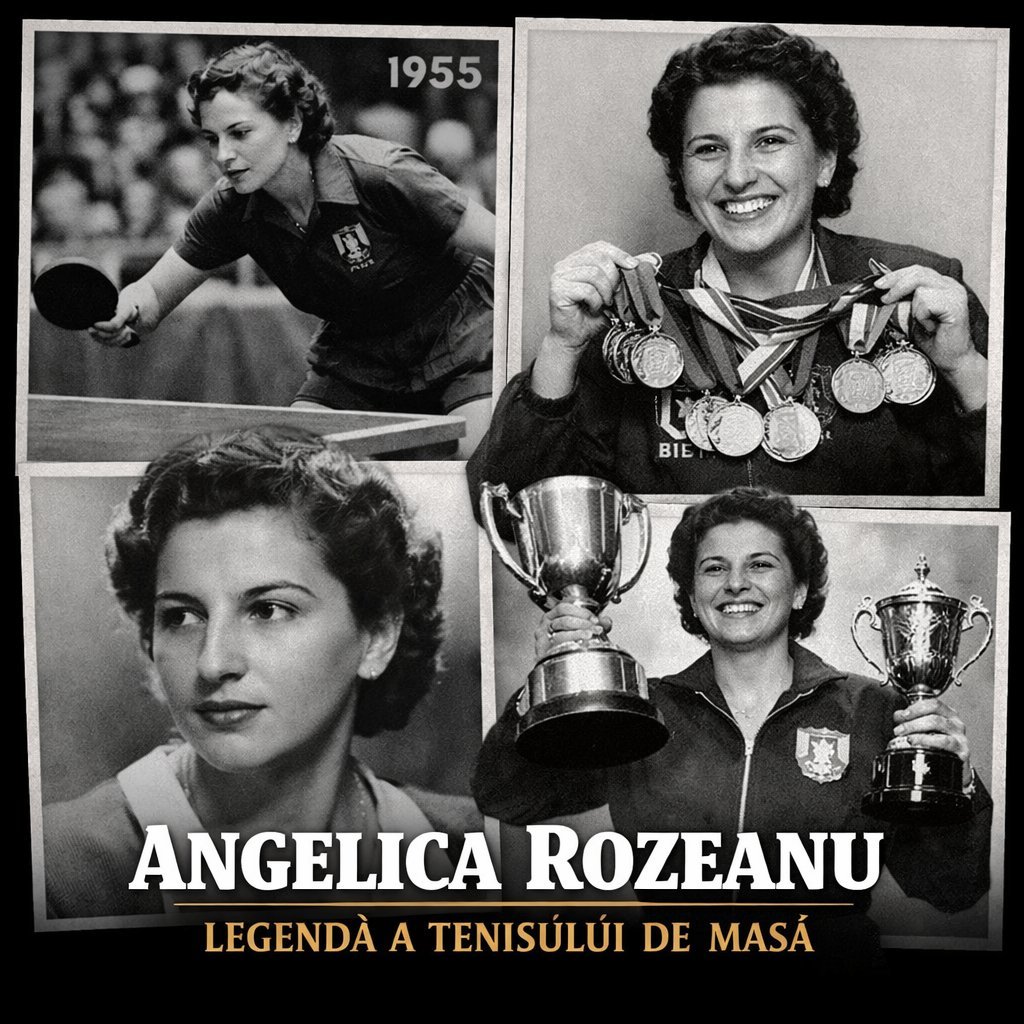 Angelica Rozeanu: Regina de aur a tenisului de masă și recordul care refuză să pălească